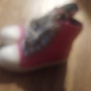 Kids Pink and White Shoes